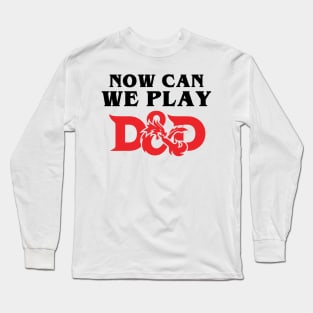 Stranger Things Will D&D Long Sleeve T-Shirt